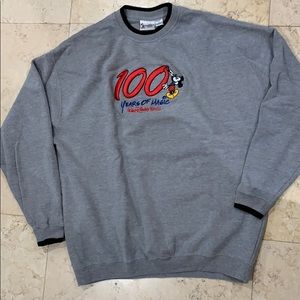 Walt Disney World Grey Cotton Pullover